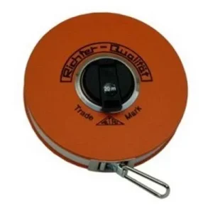 Stahl Maßband Länge 25 m, mm Teilung, nichtrostend